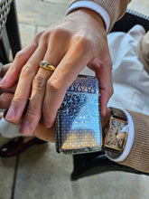 Load image into Gallery viewer, Antique Solid Silver French Niello Cigarette Case - 19th c.