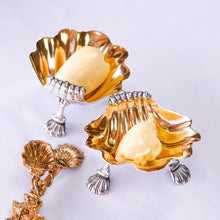 Load image into Gallery viewer, A Wonderful Trio of Antique Georgian Solid Sterling Silver Set of Shell Scallop Dishes - J T Younge, Walker & Crowder 1807