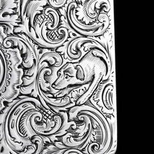 Load image into Gallery viewer, Antique Silver Snuff Box - Marvellous Hunting Forest Scene Engraving, Charles Rawlings & William Summers 1837