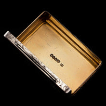 Load image into Gallery viewer, Antique Silver Snuff Box - Marvellous Hunting Forest Scene Engraving, Charles Rawlings & William Summers 1837