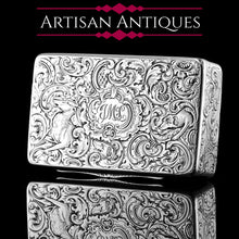 Load image into Gallery viewer, Antique Silver Snuff Box