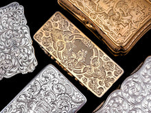 Load image into Gallery viewer, Antique Silver Snuff Box - Marvellous Hunting Forest Scene Engraving, Charles Rawlings & William Summers 1837