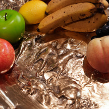 Load image into Gallery viewer, Antique Solid Silver Gilt Charger Sideboard Dish (50cm) with Figural Battle Scene - 19th Century