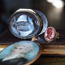 Load image into Gallery viewer, Antique Silver Gilt Mounted Crystal Box - French 19th Century - Artisan Antiques