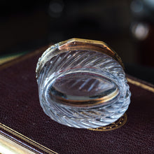 Load image into Gallery viewer, Antique Silver Gilt Mounted Crystal Box - French 19th Century - Artisan Antiques