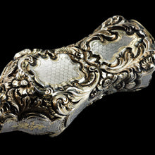 Load image into Gallery viewer, Antique French Parcel-Gilt Silver Scent Bottle/Flask with Ornate Decorations - 19th c.