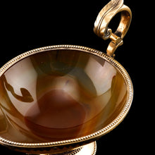Load image into Gallery viewer, Antique French Silver Gilt Mounted Agate Cup/Pitcher - 19th Century