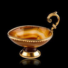 Load image into Gallery viewer, Antique French Silver Gilt Mounted Agate Cup/Pitcher - 19th Century