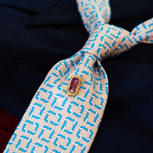 Load image into Gallery viewer, Antique Georgian 15ct Gold Amethyst Stick Pin/Tie Pin/Brooch - c.1810