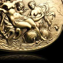 Load image into Gallery viewer, Antique Georgian Silver Gilt Snuff Box Scene of Venus - London 1810 - Artisan Antiques