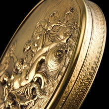 Load image into Gallery viewer, Antique Georgian Silver Gilt Snuff Box Scene of Venus - London 1810 - Artisan Antiques