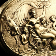 Load image into Gallery viewer, Antique Georgian Silver Gilt Snuff Box Scene of Venus - London 1810 - Artisan Antiques