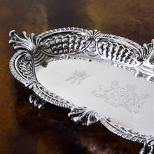 Load image into Gallery viewer, Antique Georgian Solid Silver Snuffer Tray with Exquisite Decorations - William Pitts 1815