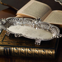 Load image into Gallery viewer, Antique Georgian Solid Silver Snuffer Tray with Exquisite Decorations - William Pitts 1815