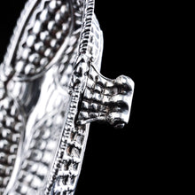 Load image into Gallery viewer, Antique Georgian Solid Silver Snuffer Tray with Exquisite Decorations - William Pitts 1815