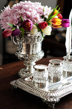 Load image into Gallery viewer, Antique Georgian Solid Silver Cup/Wine Cooler with Lid, Earl Interest - Barnards 1826