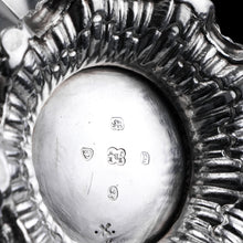 Load image into Gallery viewer, Antique Georgian Solid Silver Teapot 'Melon Shape' Sea Spume and Acanthus - Barnards 1830