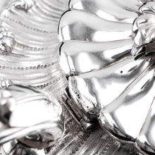 Load image into Gallery viewer, Antique Georgian Solid Silver Teapot 'Melon Shape' Sea Spume and Acanthus - Barnards 1830