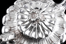 Load image into Gallery viewer, Antique Georgian Solid Silver Teapot 'Melon Shape' Sea Spume and Acanthus - Barnards 1830
