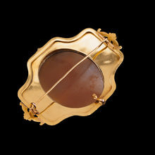 Load image into Gallery viewer, Magnificent Large Antique 18ct Gold Cameo Brooch, Greek Mythological Figures - c.1860