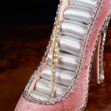 Load image into Gallery viewer, Antique 18ct Gold & Platinum Pink Pearl & Diamond Brooch - c.1920