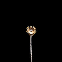 Load image into Gallery viewer, Antique Victorian 14ct Gold Diamond Stick Pin/Tie Pin - c.1890