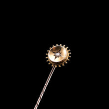 Load image into Gallery viewer, Antique Victorian 14ct Gold Diamond Stick Pin/Tie Pin - c.1890