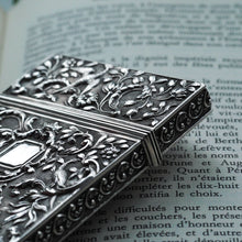 Load image into Gallery viewer, Antique Georgian Solid Silver Card Case with Gorgeous Decorations - Joseph Willmore 1836