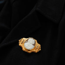 Load image into Gallery viewer, Magnificent Large Antique 18ct Gold Cameo Brooch, Greek Mythological Figures - c.1860