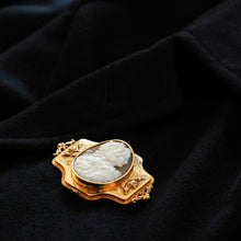 Load image into Gallery viewer, Magnificent Large Antique 18ct Gold Cameo Brooch, Greek Mythological Figures - c.1860