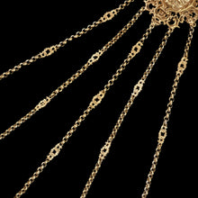 Load image into Gallery viewer, Antique Victorian Silver Gilt Chatelaine Rococo Decorations - c.1860