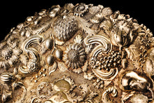 Load image into Gallery viewer, Magnificent Antique Solid Silver Gilt Charger/Sideboard Dish Baronet Coat of Arms - London 1809