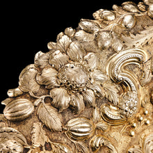 Load image into Gallery viewer, Magnificent Antique Solid Silver Gilt Charger/Sideboard Dish Baronet Coat of Arms - London 1809