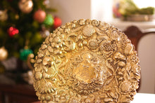 Load image into Gallery viewer, Magnificent Antique Solid Silver Gilt Charger/Sideboard Dish Baronet Coat of Arms - London 1809