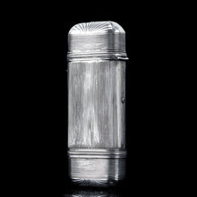 Load image into Gallery viewer, Antique Solid Silver Cigar/Cheroot Case with Reeded Design - Dutch 19th c.