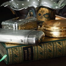Load image into Gallery viewer, Antique Solid Silver Cigar/Cheroot Case with Reeded Design - Dutch 19th c.