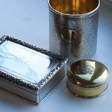 Load image into Gallery viewer, Antique Victorian Solid Silver Beaker Cup Fully Hand Engraved - 1839 - Artisan Antiques