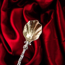 Load image into Gallery viewer, Antique Solid Silver Pair of Spoons, Salters Company - Smith, Nicholson & Co 1858