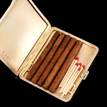 Load image into Gallery viewer, Antique Sterling Silver Guilloche Enamel Cigarette Case with Blue Sunburst Top - William Neale & Son Ltd 1913