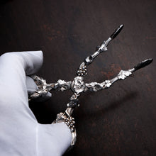 Load image into Gallery viewer, An Immaculate Georgian Solid Silver Sugar Tongs/Tea Tongs Naturalistic Style - 1836