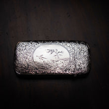 Load image into Gallery viewer, Antique Victorian Solid Silver Cigar Cheroot Case - Nathaniel Mills 1853