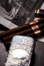 Load image into Gallery viewer, Antique Victorian Solid Silver Cigar Cheroot Case - Nathaniel Mills 1853