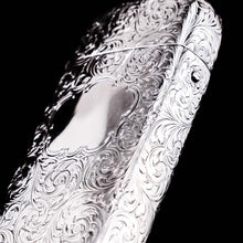 Load image into Gallery viewer, Antique Victorian Solid Silver Cigar Cheroot Case - Nathaniel Mills 1853