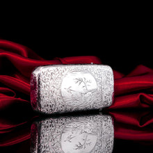 Load image into Gallery viewer, Antique Victorian Solid Silver Cigar Cheroot Case - Nathaniel Mills 1853