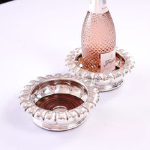 Load image into Gallery viewer, Antique Georgian Solid Silver Wine Coasters/Bottle Holders - Barnards 1829