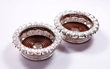 Load image into Gallery viewer, Antique Georgian Solid Silver Wine Coasters/Bottle Holders - Barnards 1829