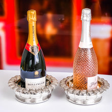 Load image into Gallery viewer, Antique Georgian Solid Silver Wine Coasters/Bottle Holders - Barnards 1829