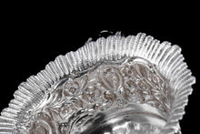 Load image into Gallery viewer, Antique Georgian Solid Silver Irish Bowl with Gorgeous Irish Chasing - Robert W Smith 1832