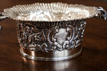 Load image into Gallery viewer, Antique Georgian Solid Silver Irish Bowl with Gorgeous Irish Chasing - Robert W Smith 1832