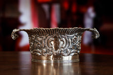 Load image into Gallery viewer, Antique Georgian Solid Silver Irish Bowl with Gorgeous Irish Chasing - Robert W Smith 1832